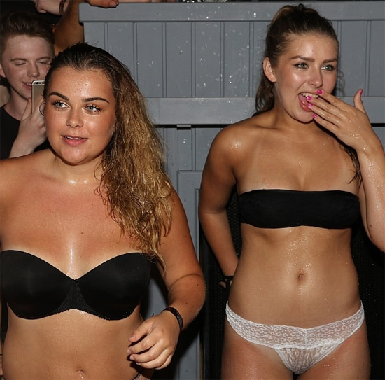 British girls gone bad on a night out