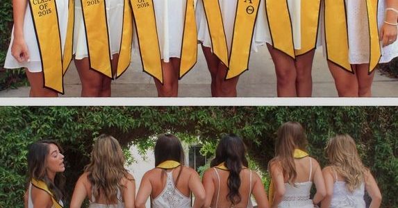 Coeds lift their skirts for initiation